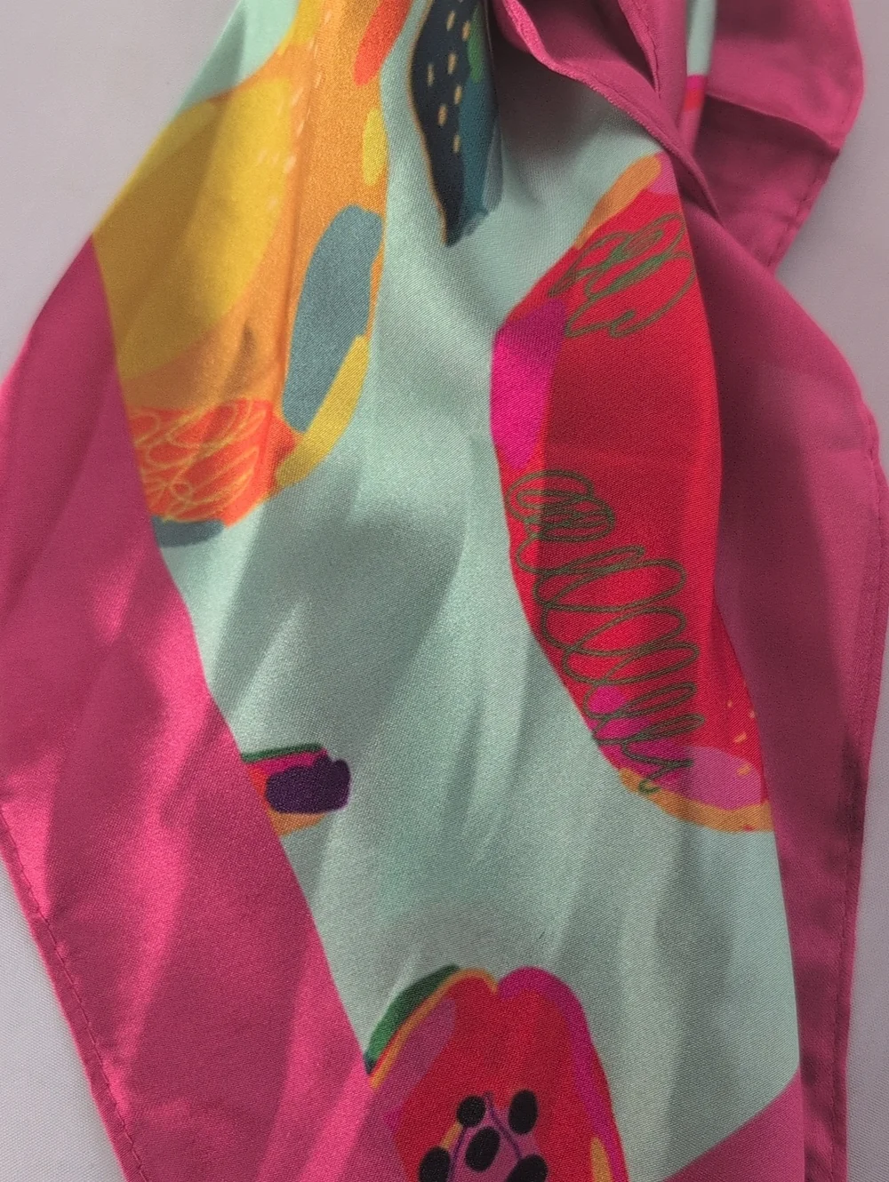 Piper K Fruit Theme Double Sided Print Scarf